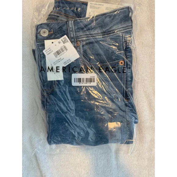 NEW Women's American Eagle Blue Jeans Size 2 - Picture 11 of 11